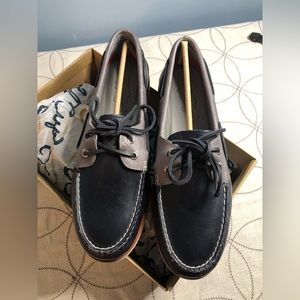 Sperry Gold 2eye Maiden Blue Size 10.5M